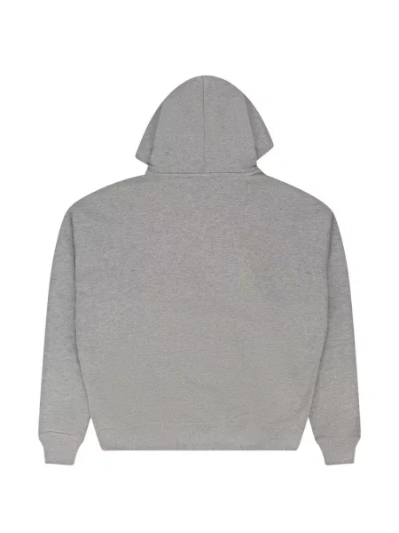 Hanorac cu glugă Off-white cu imagine cu cordon alb