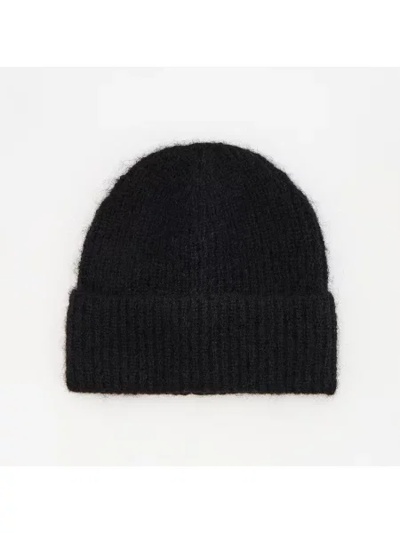Reserved Alpakagyapjú-keverék beanie sapka fekete