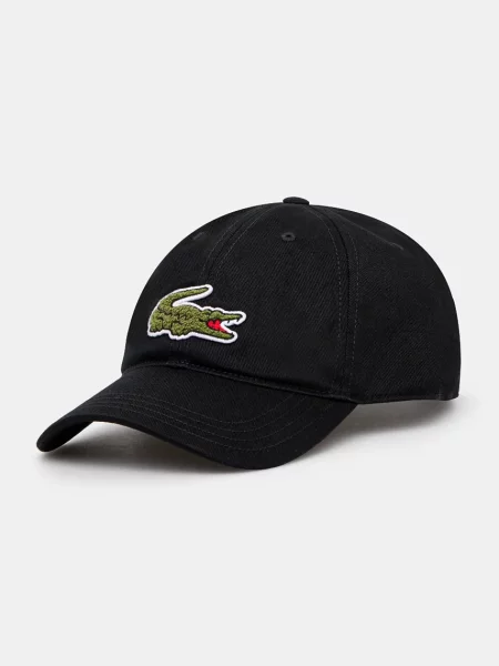 Lacoste Kapa s šiltom črna