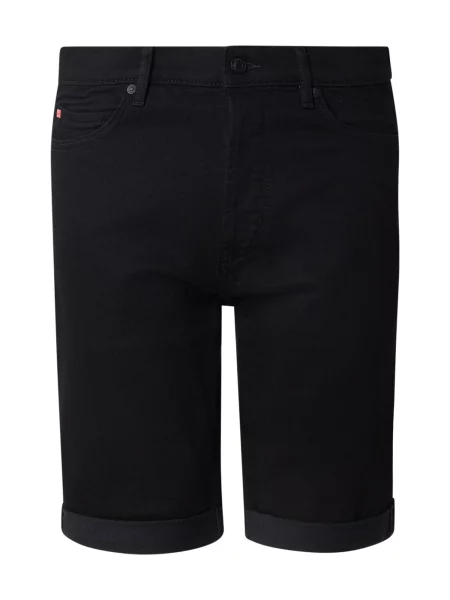 HUGO Jeans denim negru