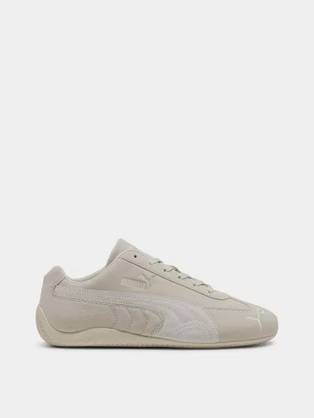 Замшевые кеды Puma бежевые