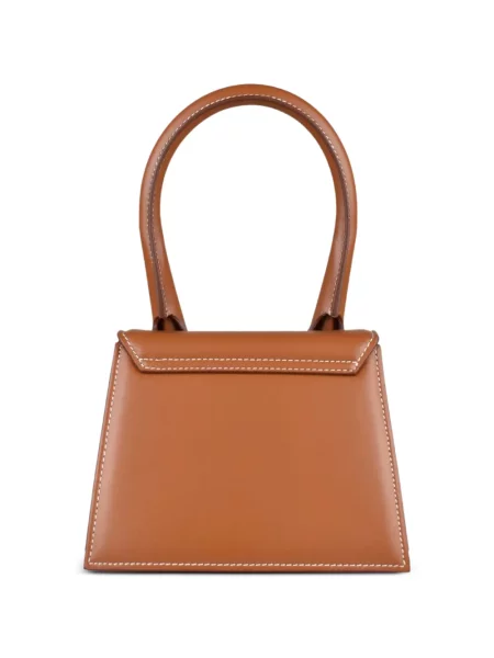 Shopper táska Jacquemus autogrammal barna
