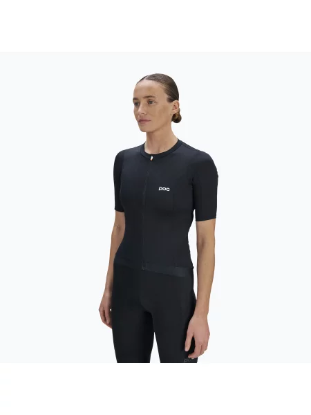 Футболка велосипедна POC Cadence Jersey uranium black чорна