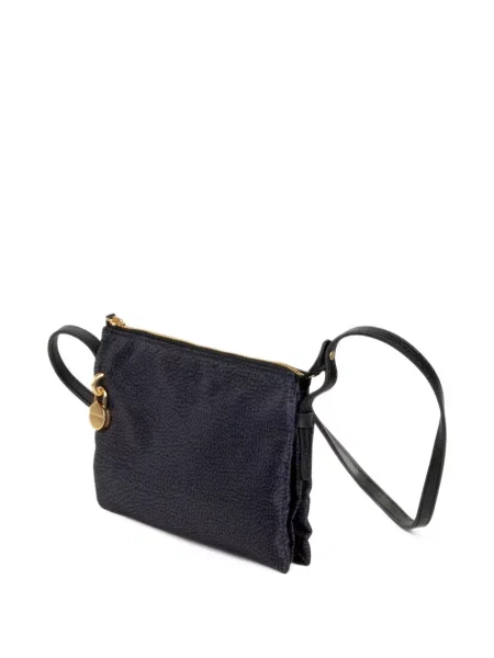 Geanta crossbody Borbonese cu imagine negru