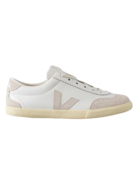 Sneakersy Veja Volley skórzane retro białe