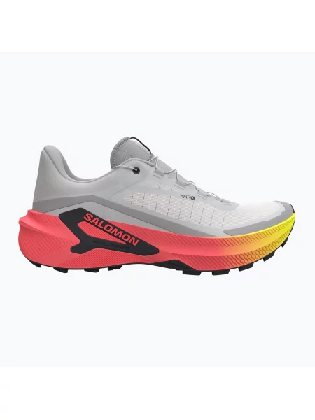 Încălțăminte de alergare pentru bărbați Salomon Genesis 2 gray violet/safety yellow gri