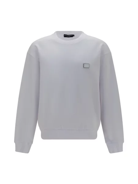 Bluza Dolce And Gabbana z logo biała