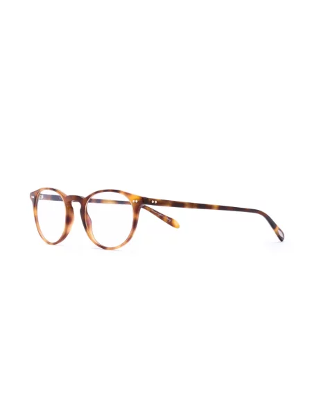 Saulės akiniai Oliver Peoples ruda