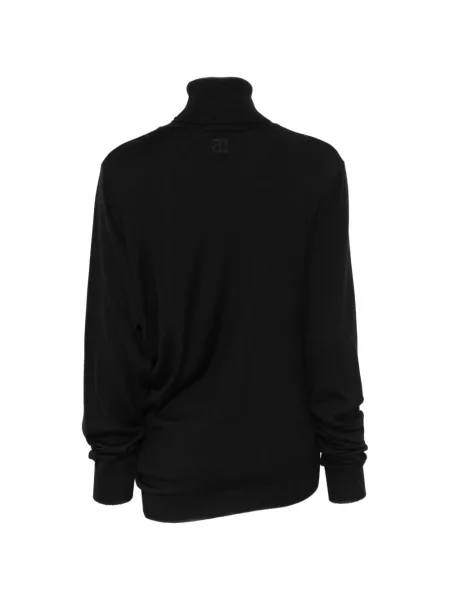 Pulover Magda Butrym asimetric negru