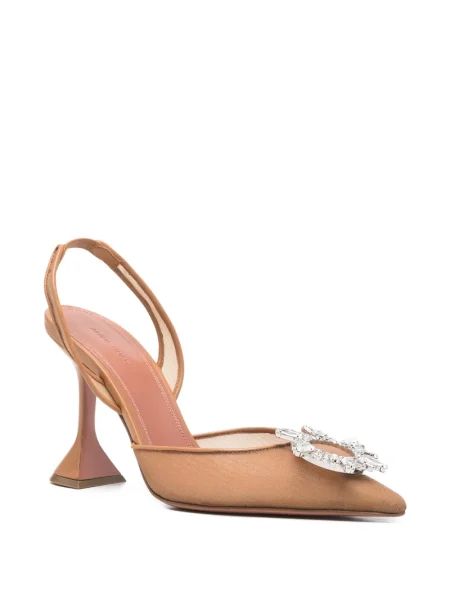 Pantofi cu toc Amina Muaddi slingback