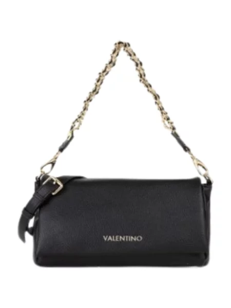 Geanta crossbody Valentino din piele negru