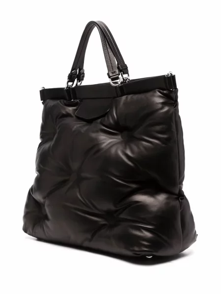 Ovčí kůže kabelka Maison Margiela černá