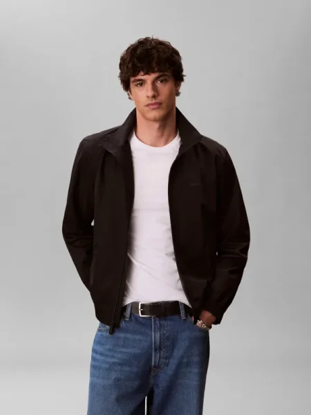 Calvin Klein Geacă de primăvară-toamnă negru