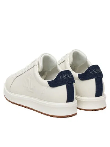 LAUREN RALPH LAUREN Sneakersy biela
