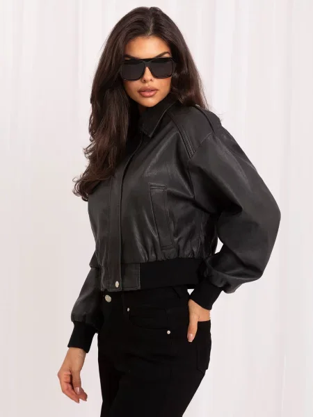 Geanta de piele Italy Moda negru