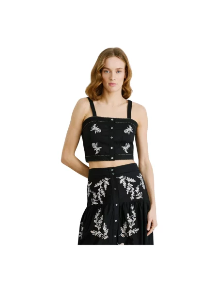 Top Pepe Jeans czarny