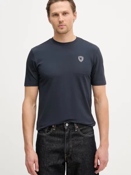 Blauer basic tričko s bavlnou JAN