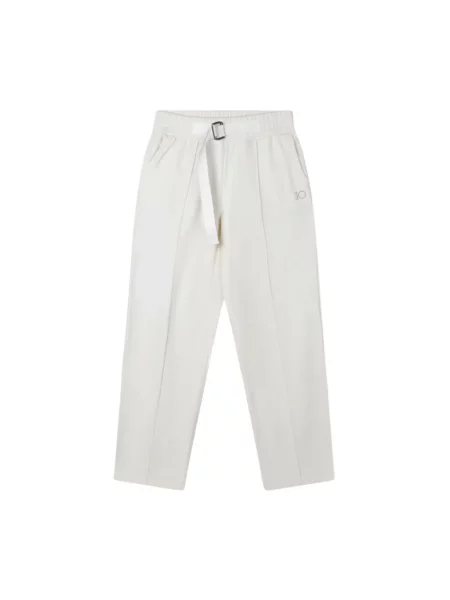 Szerokie spodnie 10days z twillu białe