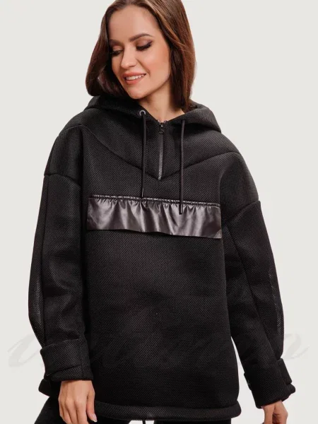 Куртка анорак чорний