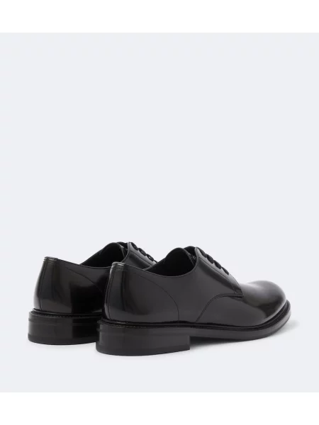 Pantofi derby Prada din piele negru