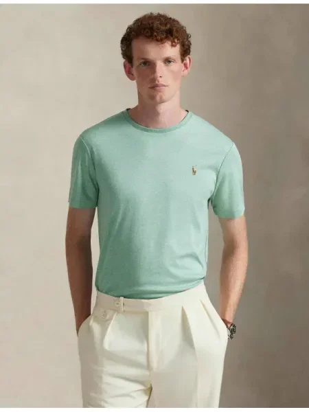 POLO RALPH LAUREN Tricou | Custom slim fit verde