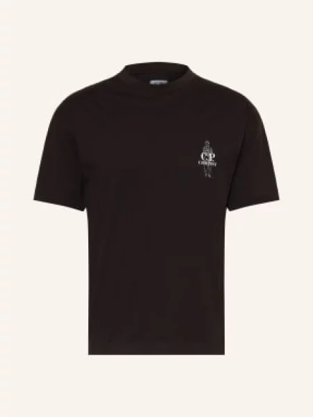 C.P. Company T-Shirt schwarz czarna