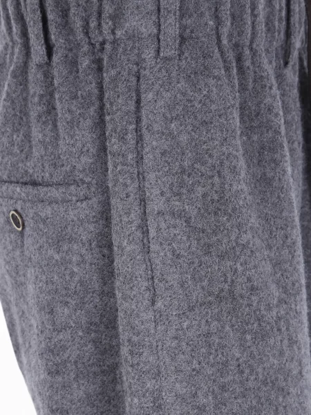 Pantaloni Uma Wang cu cordon gri
