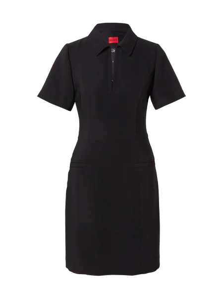 HUGO rochie mini evazati negru
