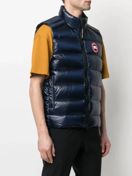 Kamizelka puchowa Canada Goose ocieplana niebieska