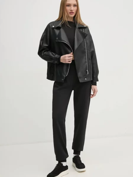 Calvin Klein Jeans Bluză | Cropped Fit negru
