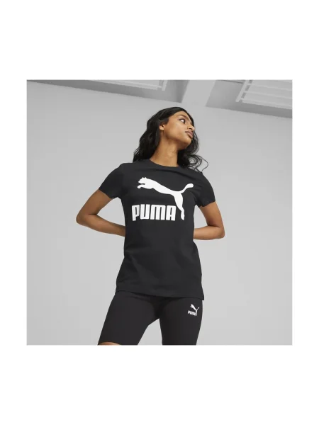 Tričko Puma s autogramom čierna