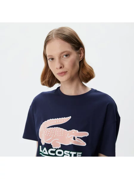 Футболка Lacoste синяя