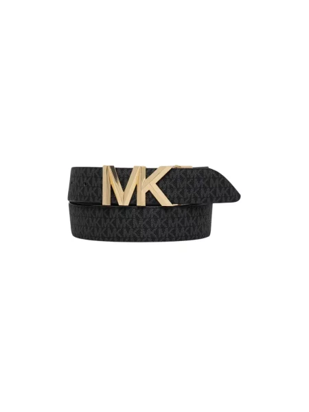 MICHAEL Michael Kors pasek skórzany dwustronny czarny