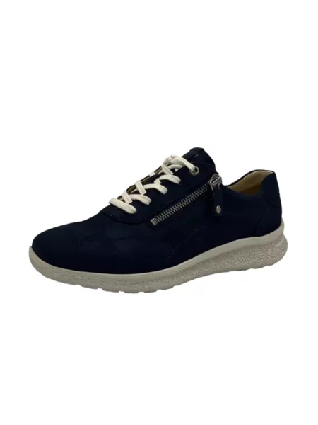 Sneakersy Hartjes sznurowane niebieskie