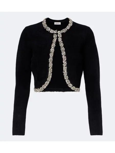Decupat cardigan Simkhai negru