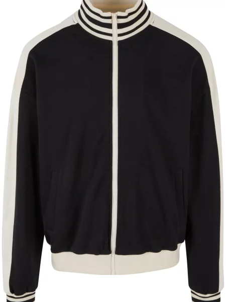 Urban Classics Geacă de primăvară-toamnă / alb negru