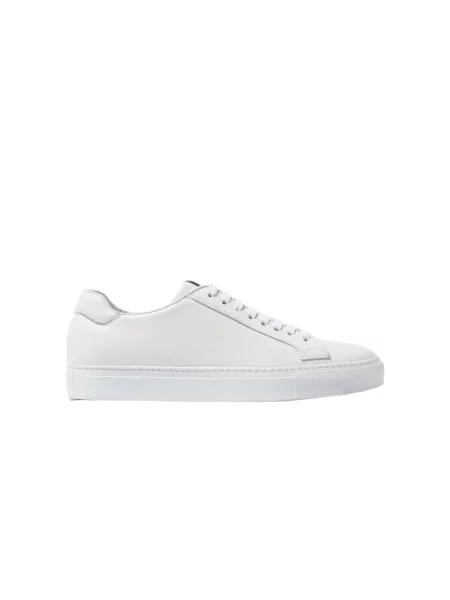 Sneakersy Scarosso skórzane białe