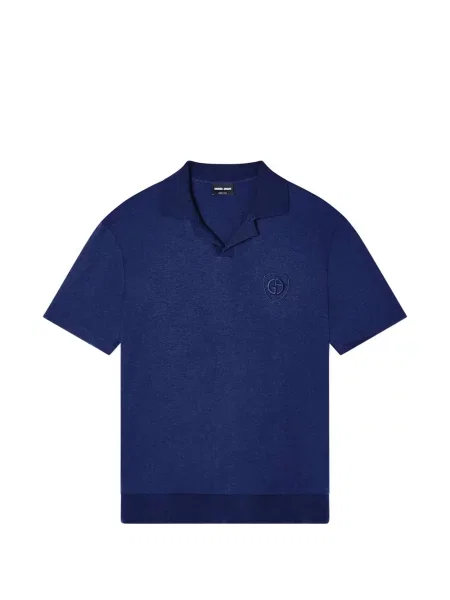 Majica Giorgio Armani s autogramom plava