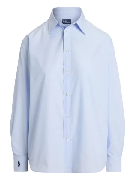 Căciulă Polo Ralph Lauren cu broderie tricotate de costum albastru