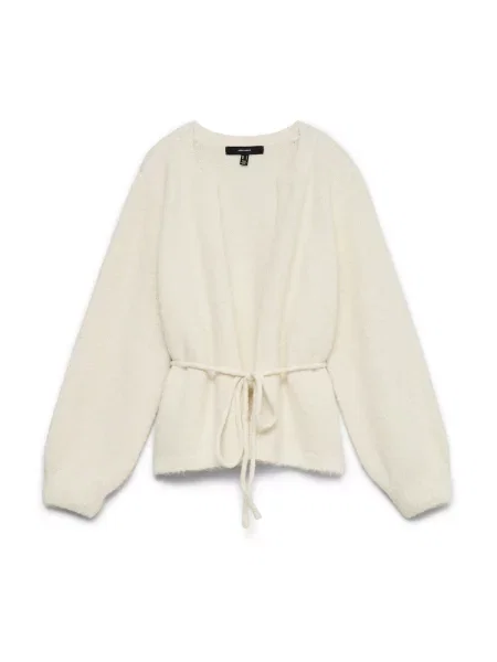 VERO MODA Geacă tricotată VMBerry crem