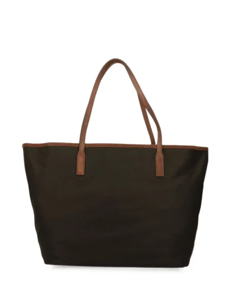 Aplikált shopper táska Mc2 Saint Barth barna