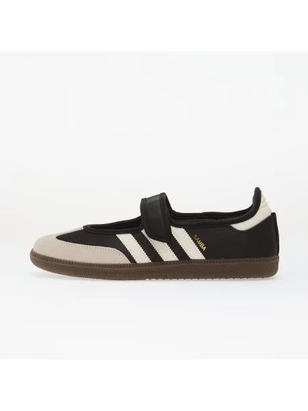 Tenisky adidas Samba Jane W Core Black/ Off White/ Gold Metallic EUR 36 bílé