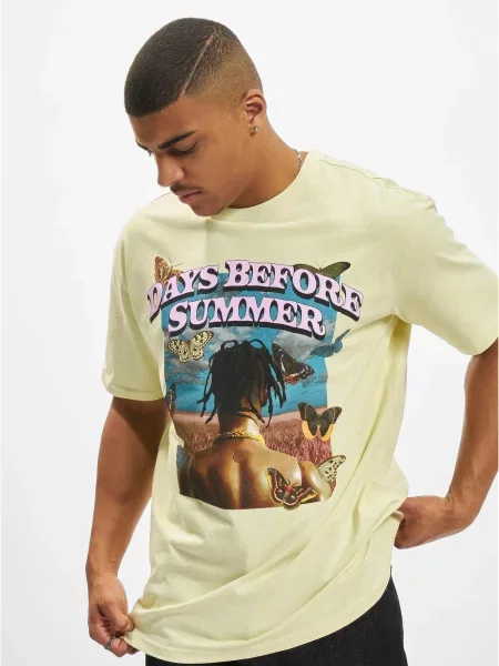Tricou Mister Tee galben