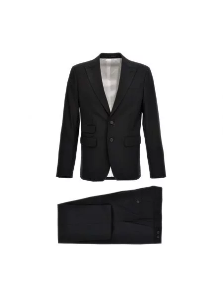 Garnitur Dsquared2 wełniany czarny