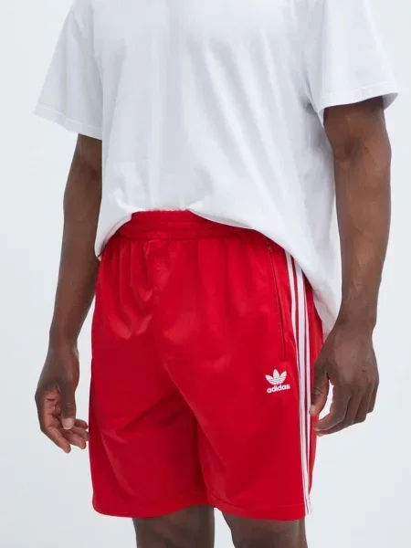 Adidas Originals pantaloni scurți barbati rosu roșu