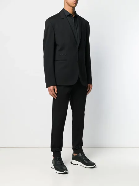 Oblekový oblek Philipp Plein černý