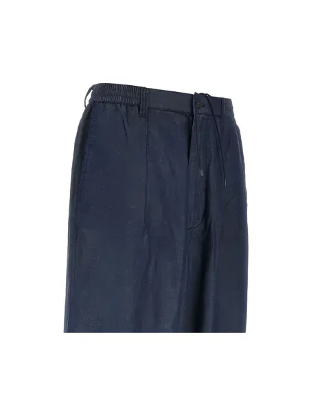 Spodnie dresowe Emporio Armani niebieskie