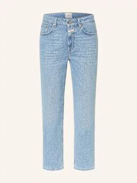 Closed Jeansy Straight Milo blau niebieskie