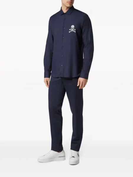 Marškiniai Philipp Plein poplinas