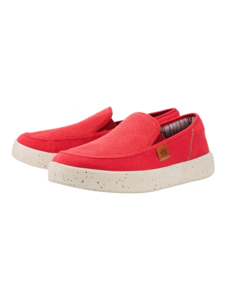 Sneakersy Hey Dude czerwone